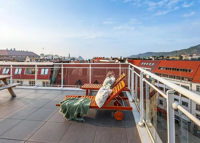 Flat In House With Outstanding Roof Terrace * 卑爾根